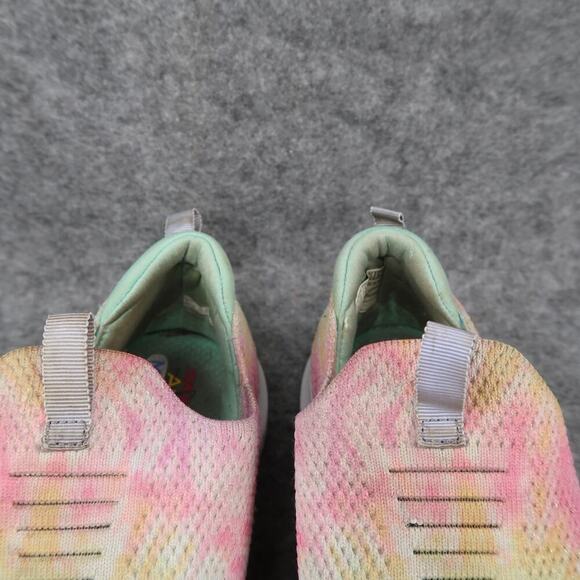 Skechers Shoes Girls 3 Sneakers Slip On Memory Foam Stretch Fit Comfort Colorful - Picture 3 of 12